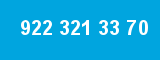 922 321 33 70 922 321 33 70